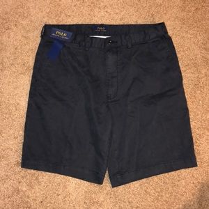 Navy Blue Polo Shorts